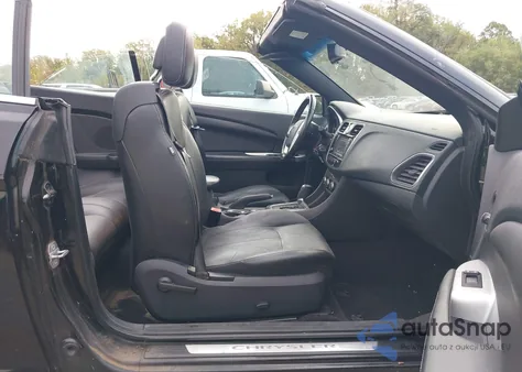 2013 Chrysler 200 Limited z USA, uszkodzony, nr VIN 1C3BCBFG1DN513805